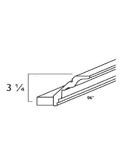 Ashville Cinnamon Classic Crown Molding