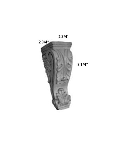 Ashville Antique White Corbel 42