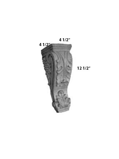 Toffee Shaker Corbel CORBEL-58