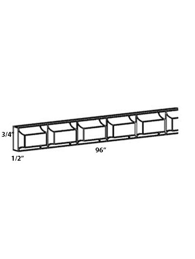 Ashville Antique White Dental Molding Insert