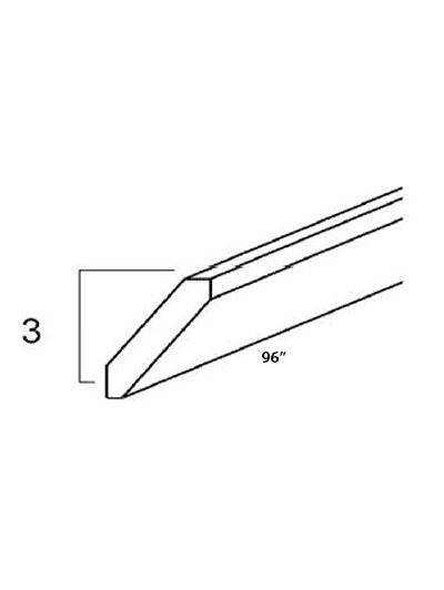 Weston Shaker Angled Crown Molding