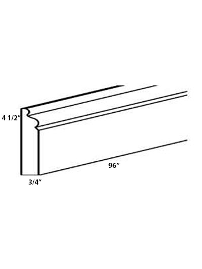 Perla Base Board Molding
