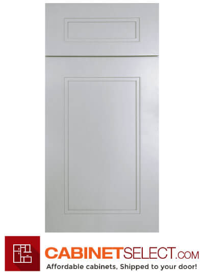 Double Shaker Sterling Grey Sample Door