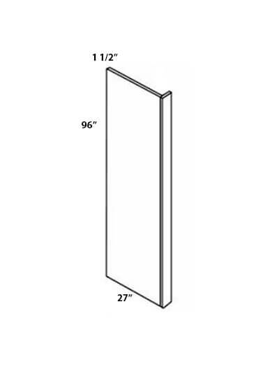 Rockport Grey 96″x27″ Refrigerator Panel