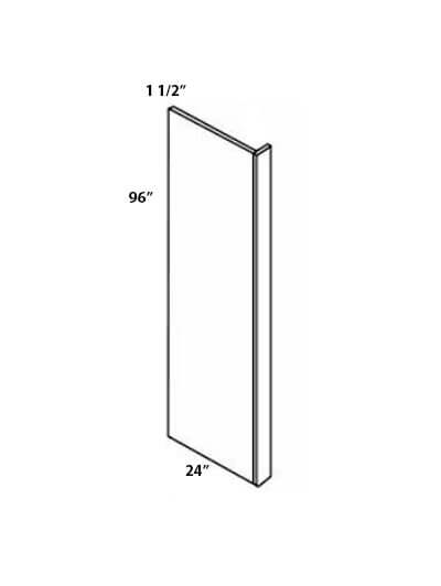 Rockport Grey 96″x24″ Refrigerator Panel
