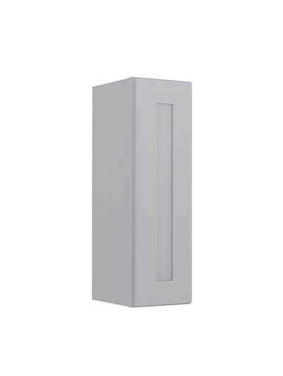 Lait Grey Shaker W0930 Single Door Wall Cabinet Closed