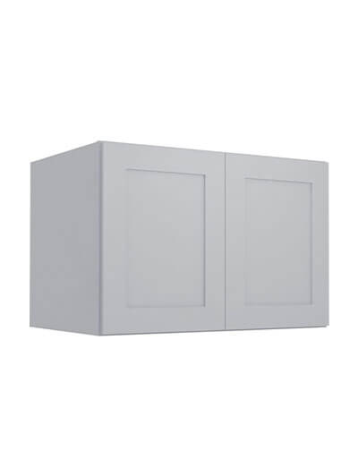 Lait Grey Shaker W362424b Refrigerator Wall Cabinet Closed