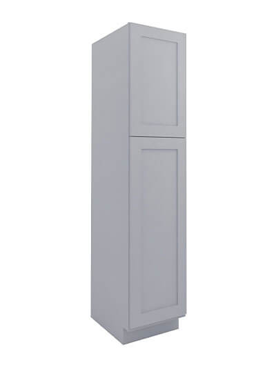Lait Grey Shaker Wp1890 2 Door Pantry Cabinet Closed