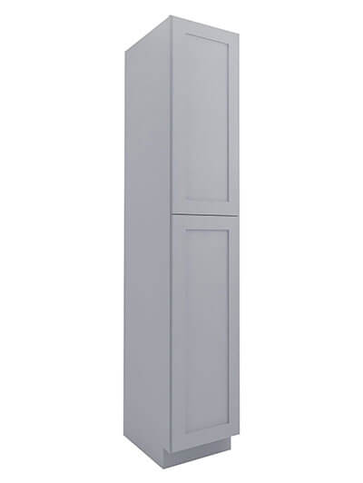 Lait Grey Shaker Wp1896 2 Door Pantry Cabinet Closed