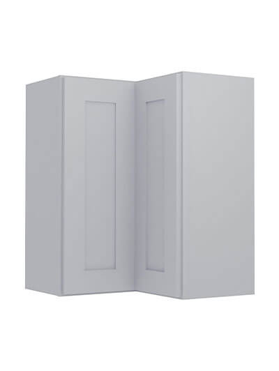 Lait Grey Shaker Wsq2430 Corner Wall Cabinet Closed