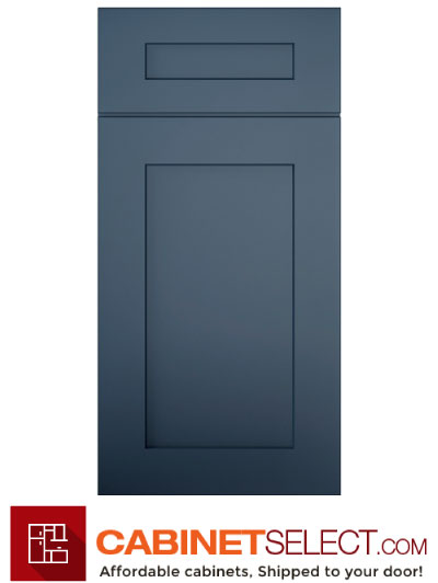 Oceana Blue Shaker Door Sample
