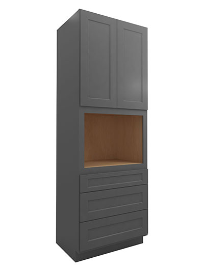 Shaker Grey O339624 Oven Cabinet Closed