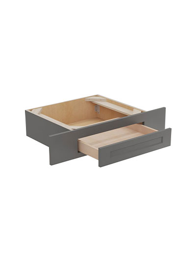 SG-VKD36: Shaker Grey 36″ Vanity Knee Drawer