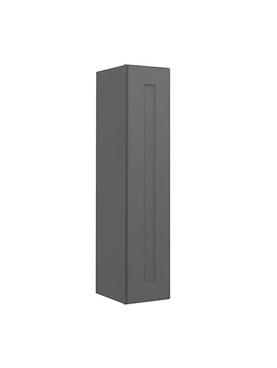 Shaker Grey W0942 Single Door Wall Cabinet Closed