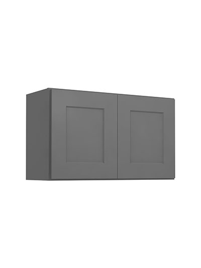 Shaker Grey W3018 Bridge Cabinet Closed