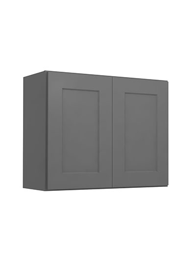 Shaker Grey W3024 Bridge Cabinet Closed