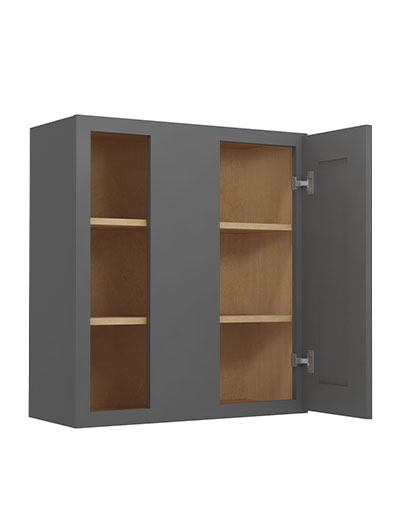 SG-WBC2730: Shaker Grey 27″ Wall Blind 30″ High Cabinet