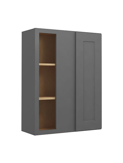 Shaker Grey Wbc2742 Wall Blind Cabinet Closed