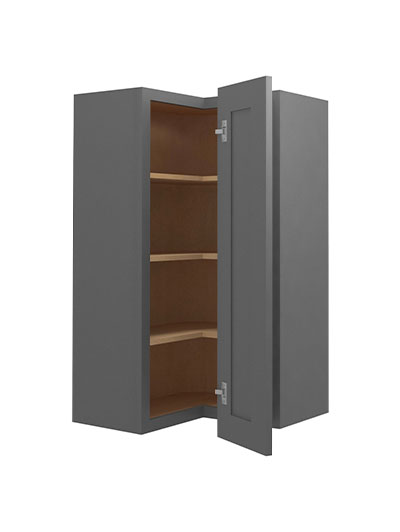 SG-WER2442: Shaker Grey 42″ High Wall Easy Reach Cabinet