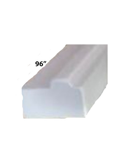 True Dove Shaker Traditional Light Rail Molding