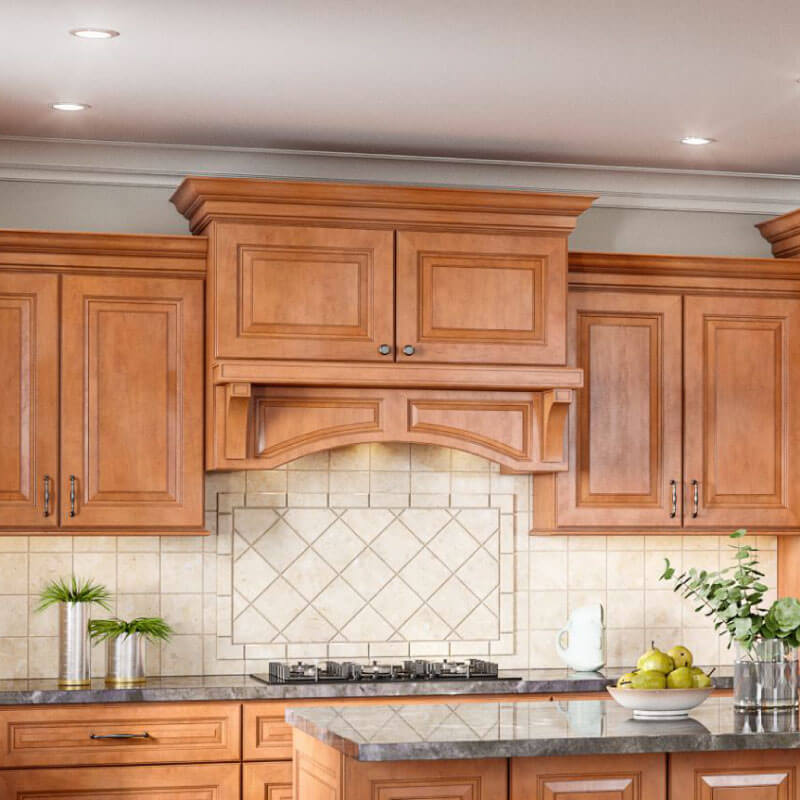 Ashville Cinnamon Cabinets | CabinetSelect.com
