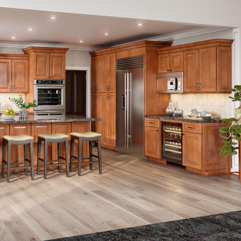 Ashville Cinnamon Kitchen | CabinetSelect.com