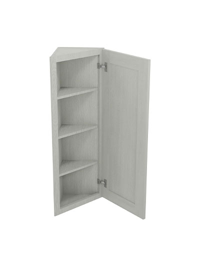 AN-AW42: Nova Light Grey Shaker 42″ Angled Wall End Cabinet