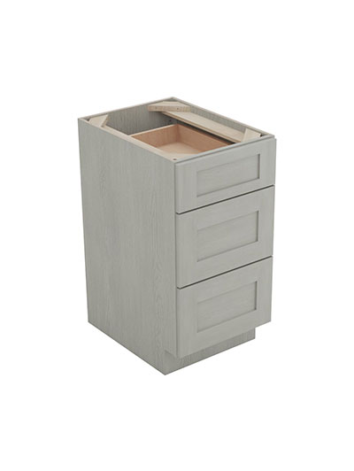 Nova Light Grey Shaker Db18 Drawer Base Cabinet Closed