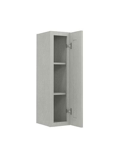 AN-W0936: Nova Light Grey Shaker 9″ Single Door Wall Cabinet