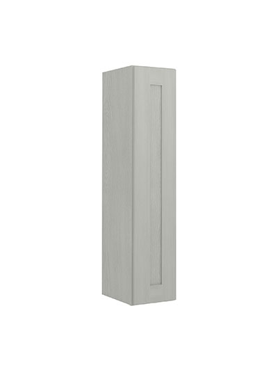 Nova Light Grey Shaker W0942 Single Door Wall Cabinet Closed