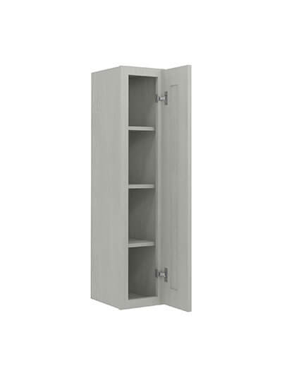 AN-W0942: Nova Light Grey Shaker 9″ Single Door Wall Cabinet