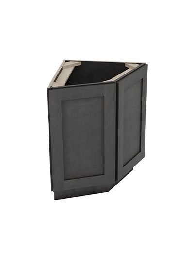 Greystone Shaker Ab24 Angle Base End Cabinet Closed
