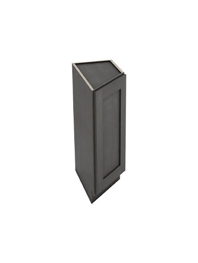 Greystone Shaker Btc12r Angle Base End Cabinet Closed