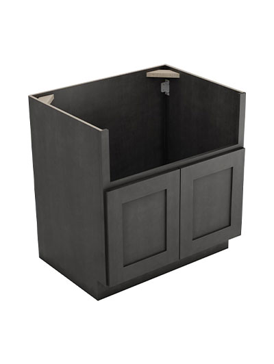 Greystone Shaker Fsb33b 2 Door Farm Sink Base Cabinet Closed