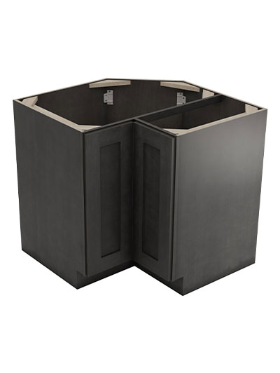 Greystone Shaker Ls3612 Lazy Susan Base Cabinet Closed