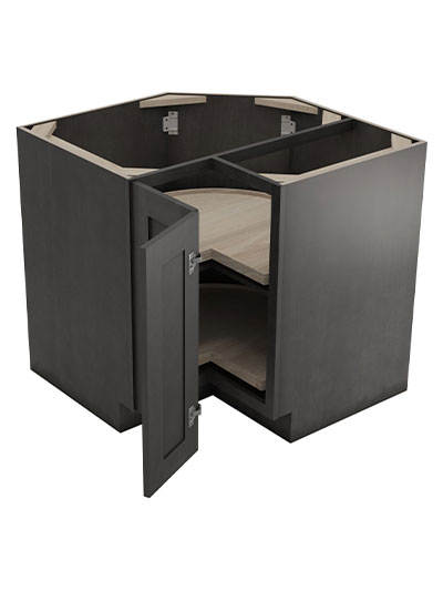 AG-LS3612: Greystone Shaker 36″ Lazy Susan Base Cabinet