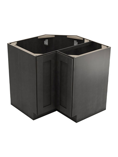 Greystone Shaker Ls3612s Easy Reach Corner Cabinet Closed