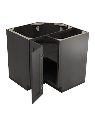 AG-LS3612S: Greystone Shaker 36″ Easy Reach Corner Cabinet