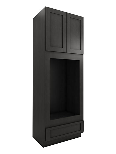 Greystone Shaker Om3396b Double Oven Cabinet Closed