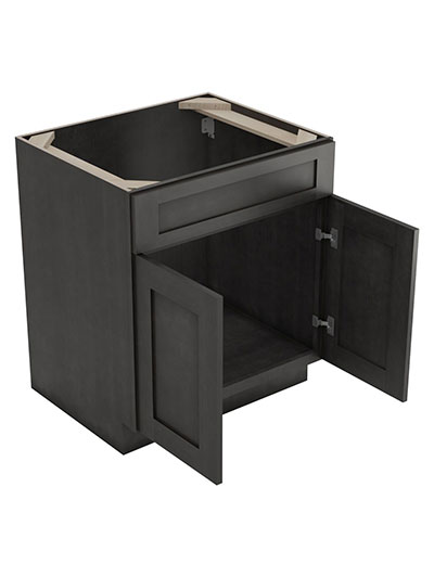 AG-SB30B: Greystone Shaker 30″ 2 Door Sink Base Cabinet
