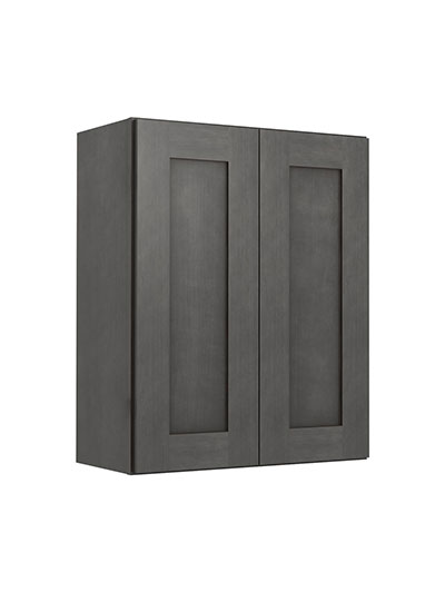 Greystone Shaker W2430b Double Door Wall Cabinet Closed