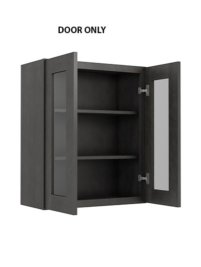 AG-W2430BGD: Greystone Shaker 24″ Glass Door