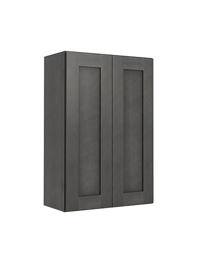 Greystone Shaker W2436b Double Door Wall Cabinet Closed