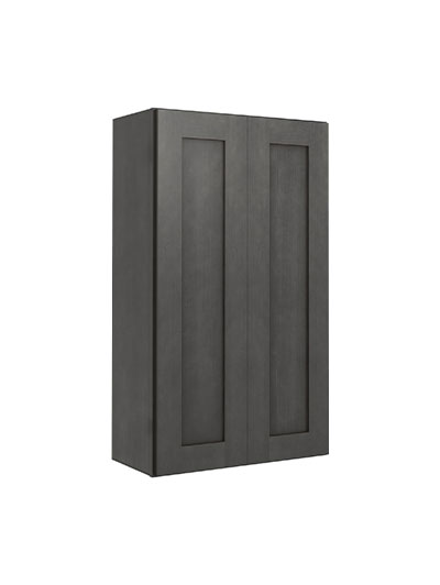 Greystone Shaker W2442b Double Door Wall Cabinet Closed