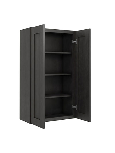 AG-W2442B: Greystone Shaker 24″ Double Door Wall Cabinet