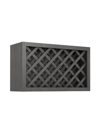 AG-W3018WR: Greystone Shaker 30″ Wine Rack Wall Cabinet