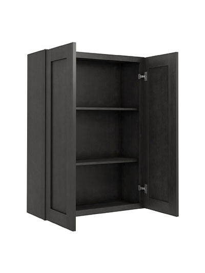 AG-W3042B: Greystone Shaker 30″ Double Door Wall Cabinet