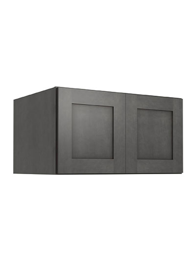 Greystone Shaker W331824b Refrigerator Wall Cabinet Closed
