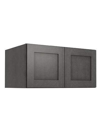 Greystone Shaker W361824b Refrigerator Wall Cabinet Closed
