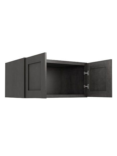 AG-W361824B: Greystone Shaker 36″ Refrigerator Wall Cabinet 24″ deep
